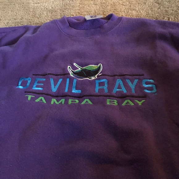 tampa bay devil rays sweatshirt